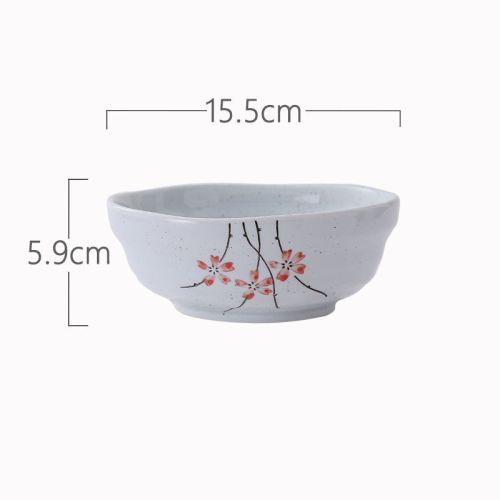 Creative Underglaze Color Tableware Household Dessert Ramen Bowl