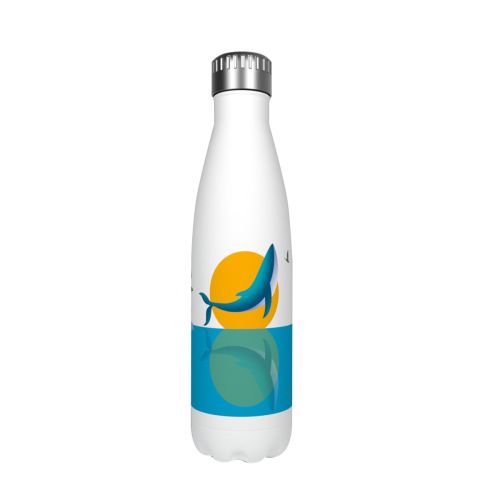 Cartoon Cute Stainless Steel Cup Large Volume Bottle Bowling Cup