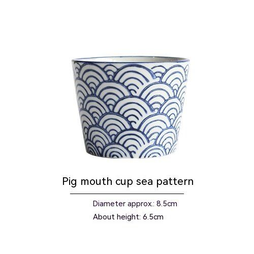 Japanese Ceramic Tableware Straight Cup