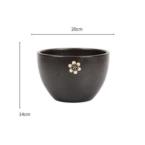 Chicken Ceramic Container Tableware Hot Pot Seasoning Basin