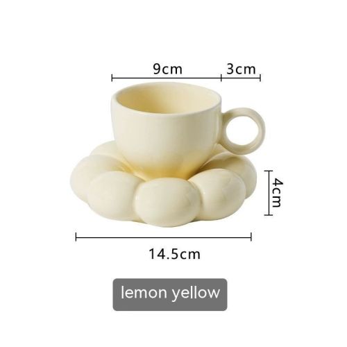 Mug Ceramic Cute Flowers Girl Heart