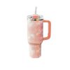 40oz Handle Stainless Steel Vacuum With Straw Car Vacuum Cup