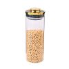 Ginkgo Leaf Household Food Tea Glass Sealed Can